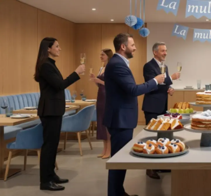 Mese festive pregătite pentru o zi de naștere la Romania Event Hub